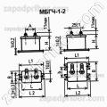 Конденсатор бумажный МБГЧ-1-2 250 в 2 мкф 