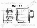 Конденсатор бумажный МБГЧ-1-1 500 в 2 мкф