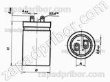 Конденсатор оксидно-электролитический К50-17 400 в 150 мкф 