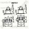 Конденсатор бумажный МБГО-2 500 в 0.5 мкф 