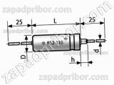 Конденсатор танталовый объемно-пористый К52-11В 100 в 15 мкф