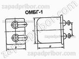 Конденсатор бумажный ОМБГ-1 1600 в 10 мкф 