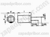 Конденсатор оксидно-электролитический К50-71 450 в 220 мкф
