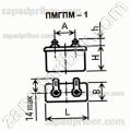 Конденсатор пленочный и металлопленочный ПМГПМ-1 200 в 1 мкф 