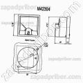 Щитовой прибор М42304 100-0-100мкА 
