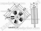 Вентилятор ВВФ-112М 220В 50 Гц