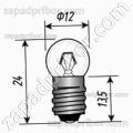Лампа миниатюрная МН-1.25-0.25 Е10/13