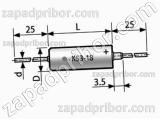 Конденсатор оксидно-полупроводниковый К53-18 32 в 4.7 мкф