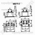 Конденсатор бумажный МБГП-2 1600 в 1 мкф