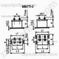 Конденсатор бумажный МБГП-2 400 в 10 мкф