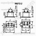 Конденсатор бумажный МБГО-2 500 в 20 мкф 