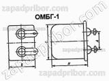 Конденсатор бумажный ОМБГ-1 200 в 10 мкф 