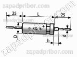 Конденсатор танталовый объемно-пористый К52-18 63 в 470 мкф