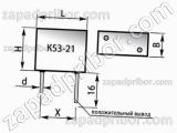 Конденсатор оксидно-полупроводниковый К53-21 20 в 15 мкф 