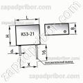 Конденсатор оксидно-полупроводниковый К53-21 20 в 22 мкф