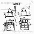 Конденсатор бумажный МБГО-2 160 в 2 мкф 