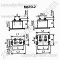 Конденсатор бумажный МБГО-2 400 в 2 мкф