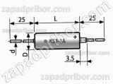 Конденсатор оксидно-полупроводниковый К53-1А 16 в 10 мкф 