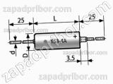 Конденсатор оксидно-полупроводниковый К53-4А 20 в 10 мкф
