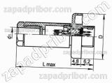 Соединитель низкочастотный цилиндрический СНЦ13-76/22В-2-а-В