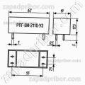 Реле электромагнитный слаботочный РПГ-5М 2110-У3 24В