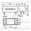 Реле электромагнитный слаботочный РПГ-5К 2101-У3 24В 