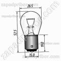Лампа накаливания прочие А24-21-3 BA15s/19