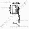 Заглушка ЭП232-18 заглушка