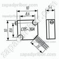 Резистор переменный СП5-3ВА 0.5Вт 22К