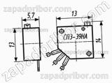 Резистор переменный СП3-39НА 1Вт 150К
