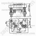 Соединитель низкочастотный прямоугольный РП10-30 Л розетка