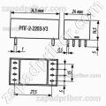 Реле электромагнитный слаботочный РПГ-2 2203-О4 12В