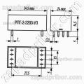 Реле электромагнитный слаботочный РПГ-2 2203-О4 24В