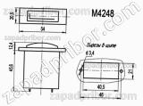 Щитовой прибор М4248 50-0-50мкА