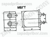 Конденсатор бумажный МБГТ 160 в 1 мкф