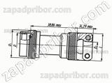 Заглушка КПЭ-23W09 (M85049/19-23W09) кожух