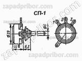 Резистор переменный СП-I-А 1Вт 330К
