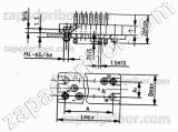 Соединитель низкочастотный прямоугольный РП10-30 З вилка