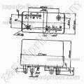 Реле электромагнитный средней мощности 8Э123М 10А 27В