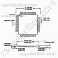 Микросхема ATMEGA128-16AC