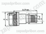 Заглушка КЭ-11W03 (M85049/88-11W03) кожух