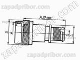 Заглушка КЭ-21W03 (M85049/88-21W03) кожух