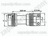 Заглушка КПЭ-9W02 (M85049/19-9W02) кожух