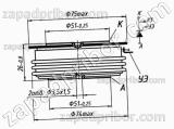 Тиристор быстродействующий ТБИ253-1250-20