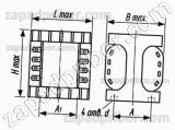 Трансформатор питания ТР484-220-400В 