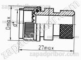 Заглушка 232-3/22 кожух