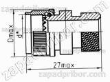 Заглушка 232-3/33 кожух