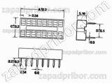 Панель для микросхем Панель DIP-48W 