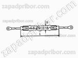 Лампа кварцевая КГТ-220-1000-7 цоколь K10s/25 