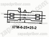 Лампа кварцевая КГМ-6-25+25-2 цоколь специальный